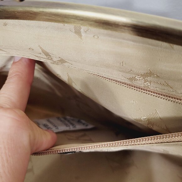 K Studio Vintage Women's Brown Leopard Printed Removable Chain Shoulder Bag - Picture 4 of 11